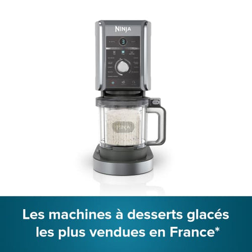 Ninja CREAMi Deluxe 10-en-1 Machine à délices et boissons glacées NC501EU