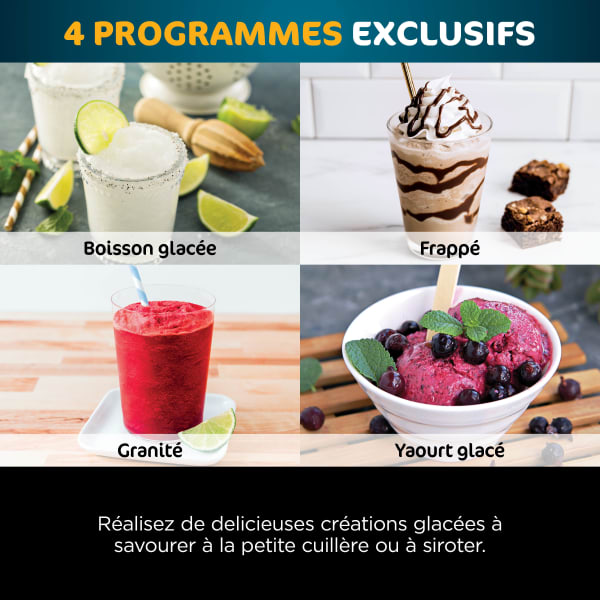 Ninja CREAMi Deluxe 10-en-1 Machine à glace et Blender portable sans fil Ninja Blast