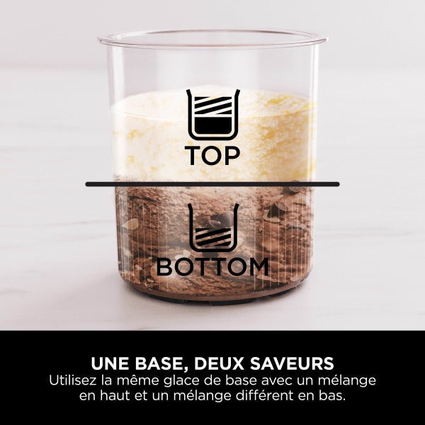 Ninja CREAMi Deluxe 10-en-1 Machine à délices et boissons glacées (Lot de 5 pots)
