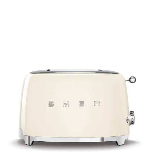 Grille-pain 2 tranches Crème - SMEG